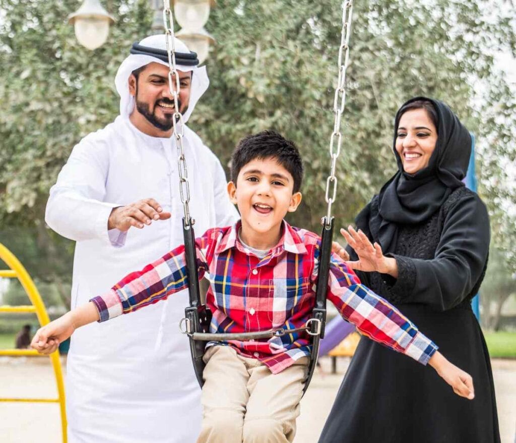 winter in hotel apartment in dubai