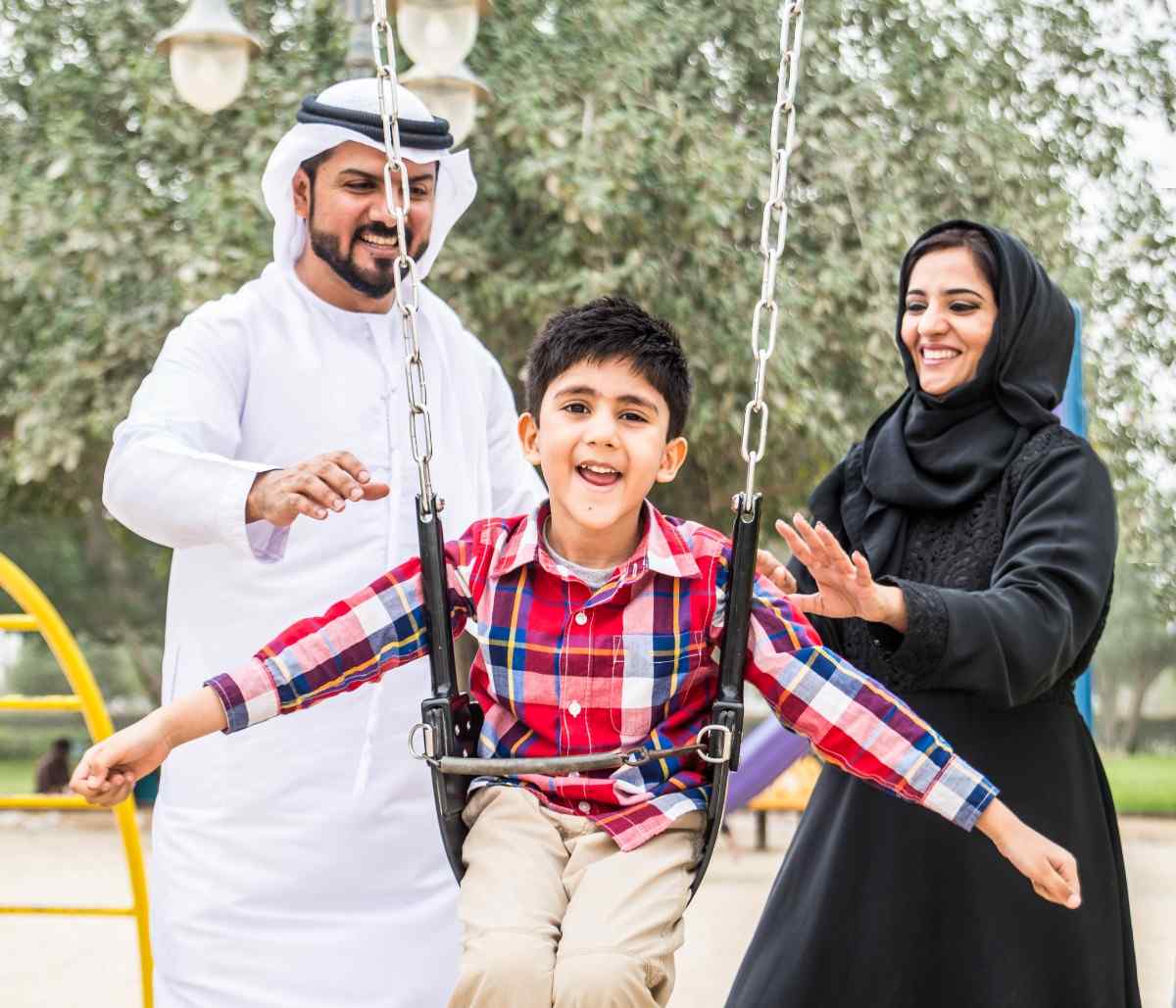 winter in hotel apartment in dubai